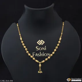 1 Gram Gold Plated Casual Design Designer Necklace for Ladies - Style A446