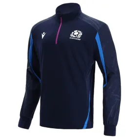 2021-2022 Scotland Half Zip Polarfleece (Navy)