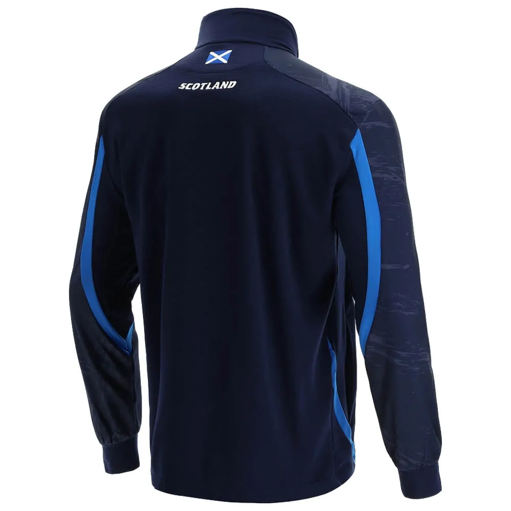 2021-2022 Scotland Half Zip Polarfleece (Navy)