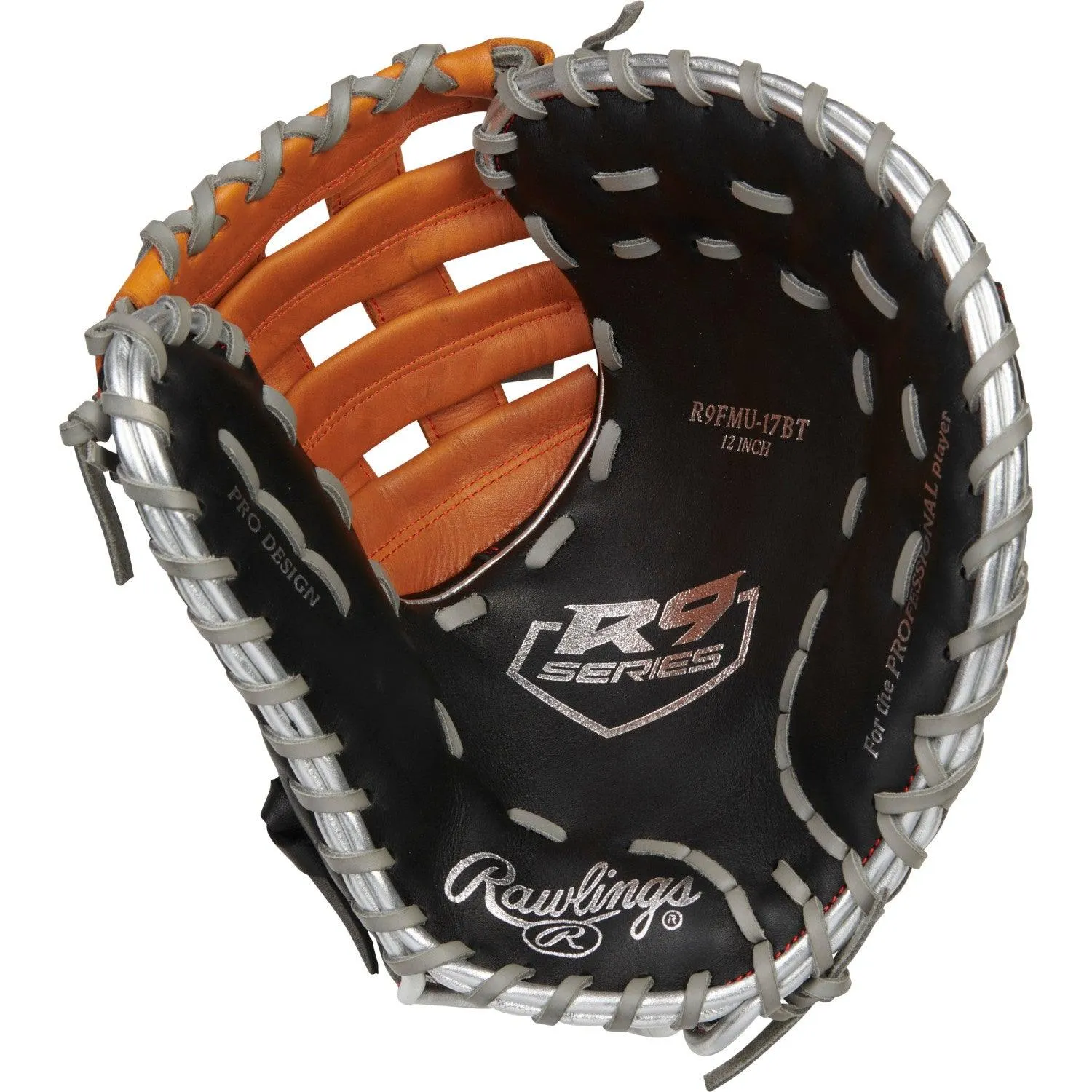 2023 Rawlings R9 ContoUR Series 12" First Base Mitt/Glove - R9FMU-17BT