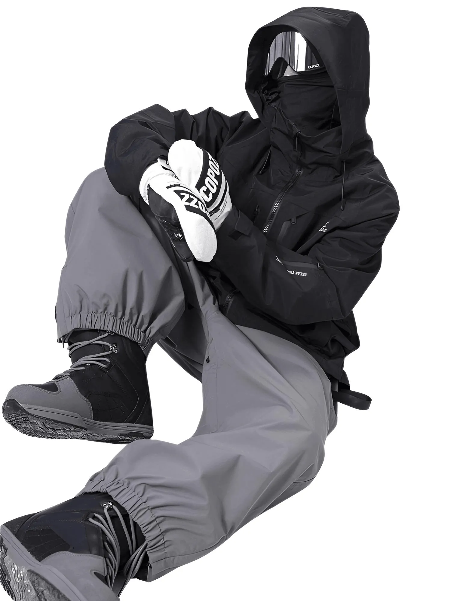 3L Water & Windproof Trendy Oversized Ski Pants For Men