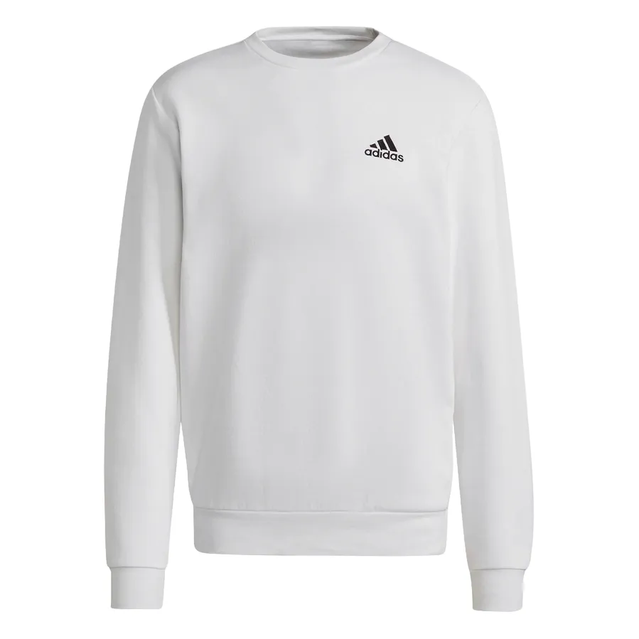 Adidas felpa girocollo con Logo Essentials H12220 bianco