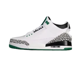 AIR JORDAN 3 RETRO OREGON PIT CREW WHITE/BLACK/GREEN