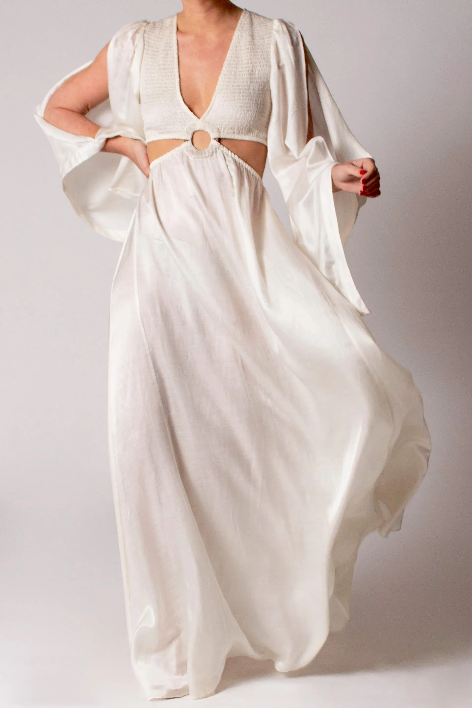 Amora Silk Voile Dress