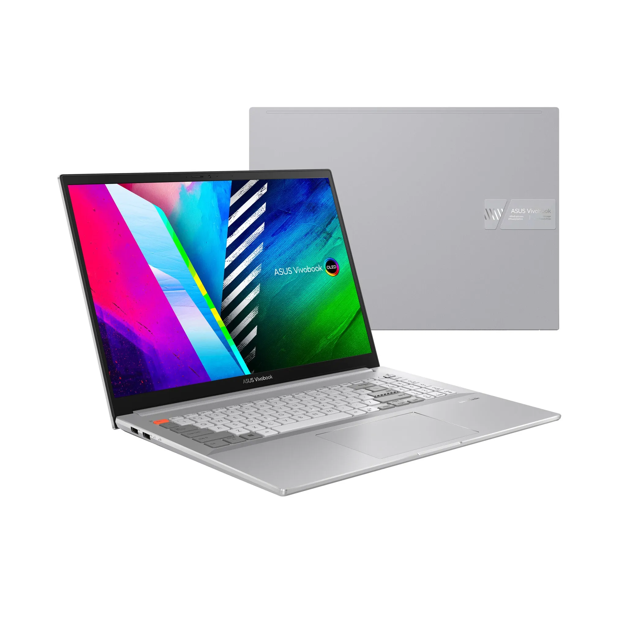 ASUS VivoBook Pro 16X OLED N7600PC-L2010W Laptop 40.6 cm (16") WQUXGA Intel® Core™ i7 i7-11370H 16 GB DDR4-SDRAM 1 TB SSD NVIDIA GeForce RTX 3050 Wi-Fi 6 (802.11ax) Windows 11 Home Silver