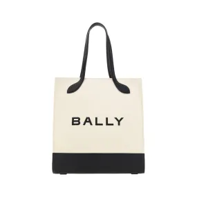 Bally Chic Monochrome Leather Tote Bag