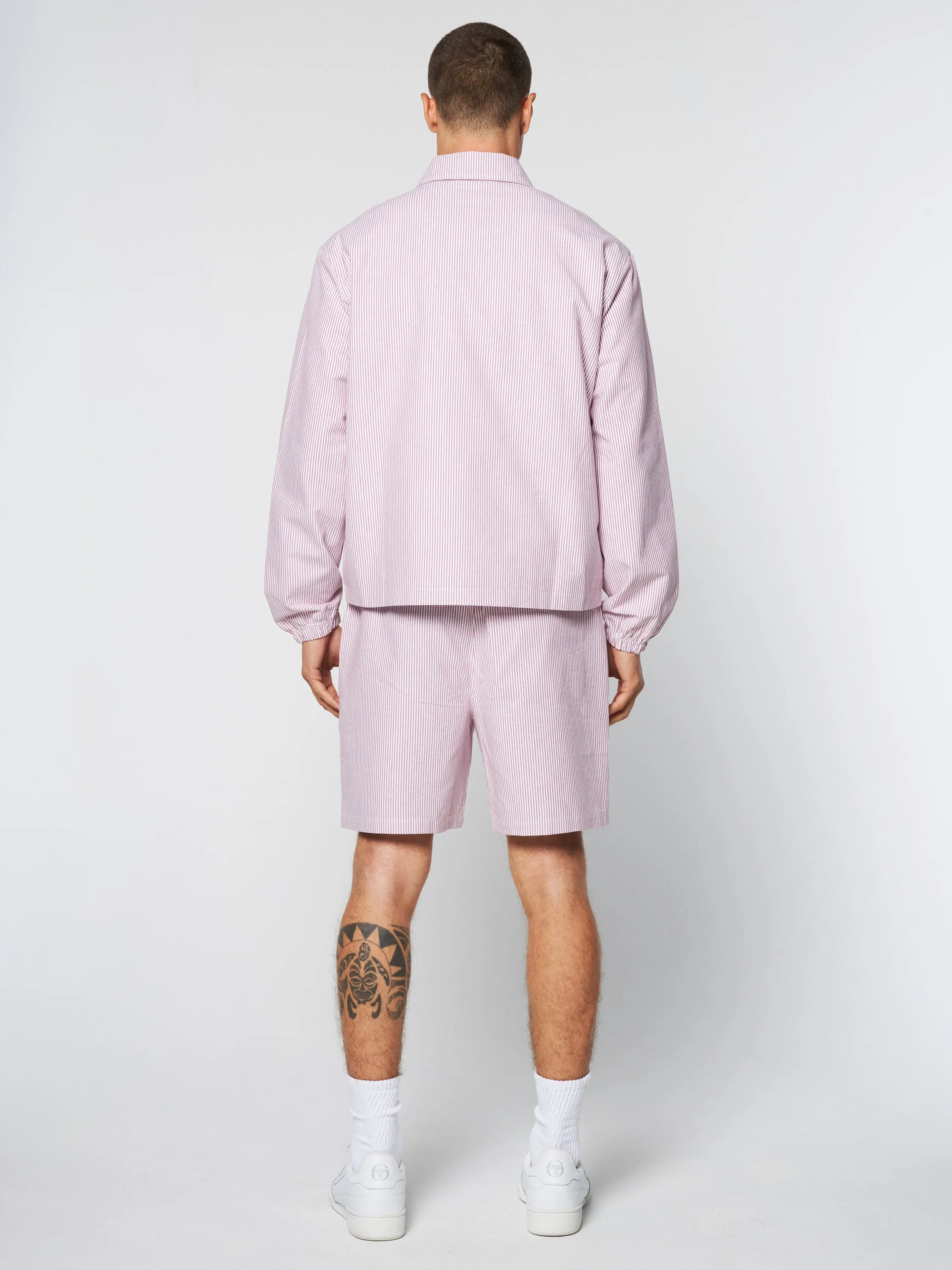 Benvolio Oxford Jacket- Wild Rose