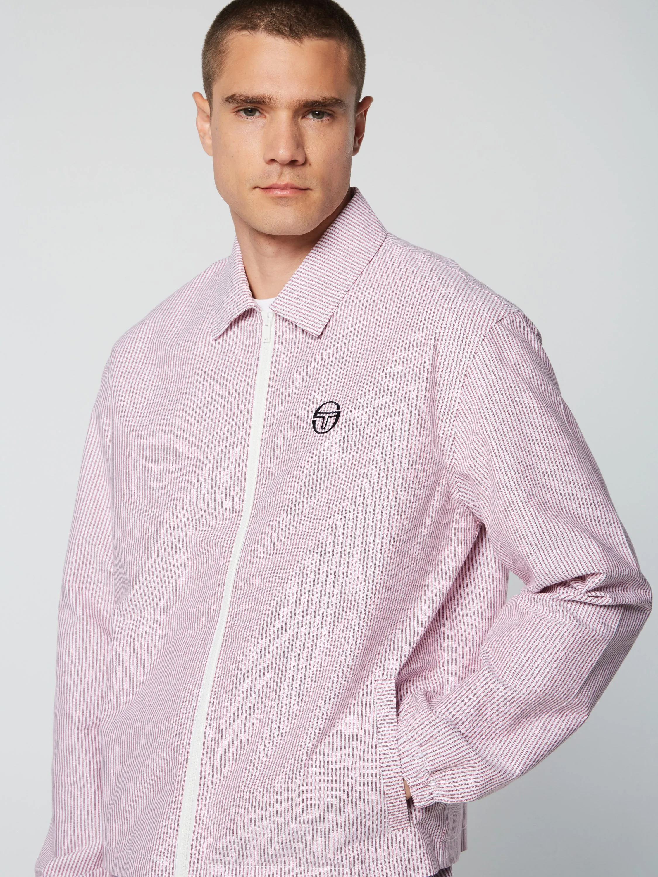 Benvolio Oxford Jacket- Wild Rose