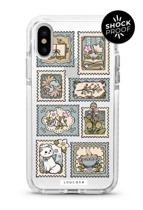 Blue Stamps - PROTECH™ Special Edition Whimsical Collection Phone Case | LOUCASE