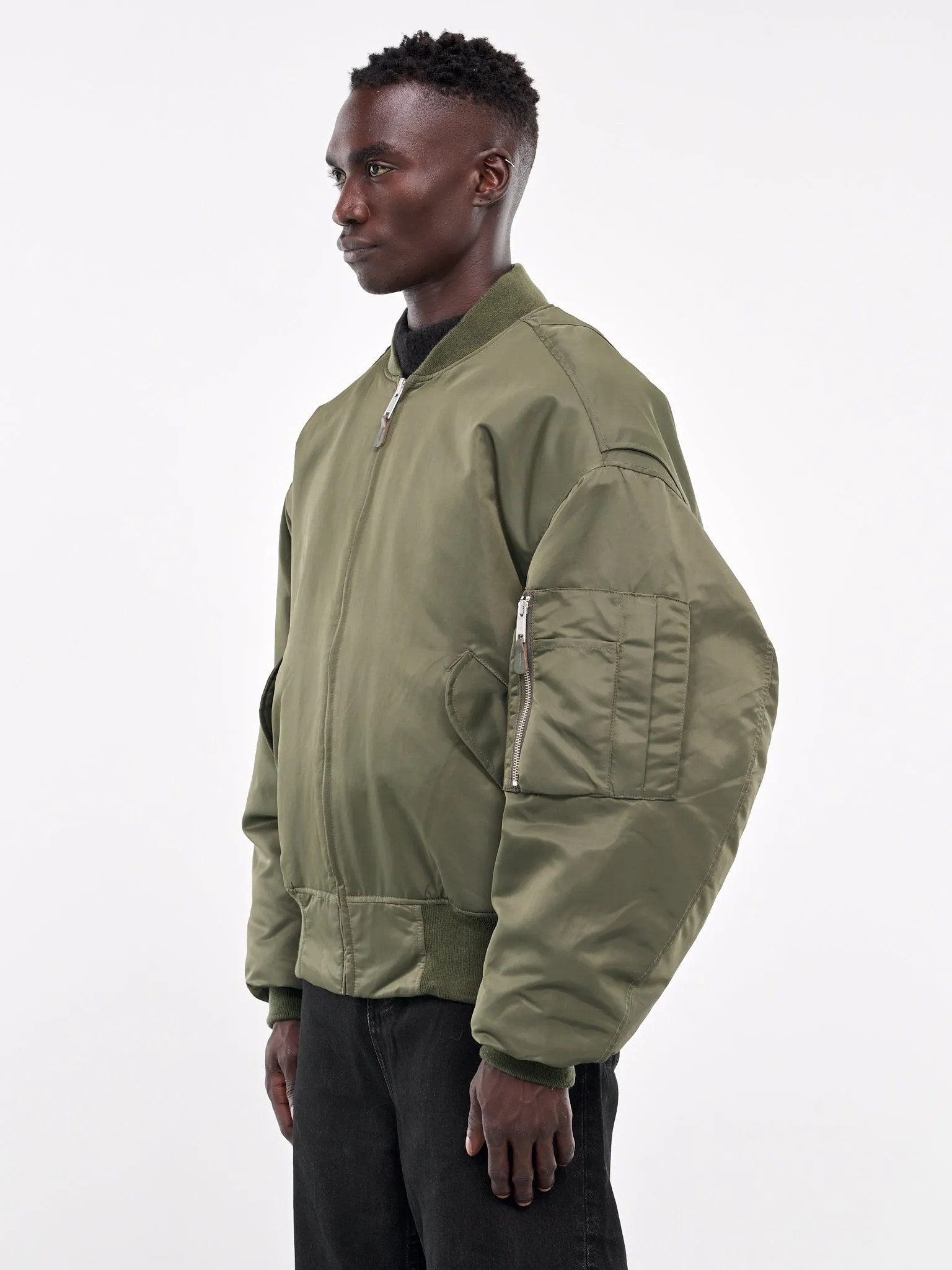 Broad Bomber Jacket (ES2540KH-KHAKI)