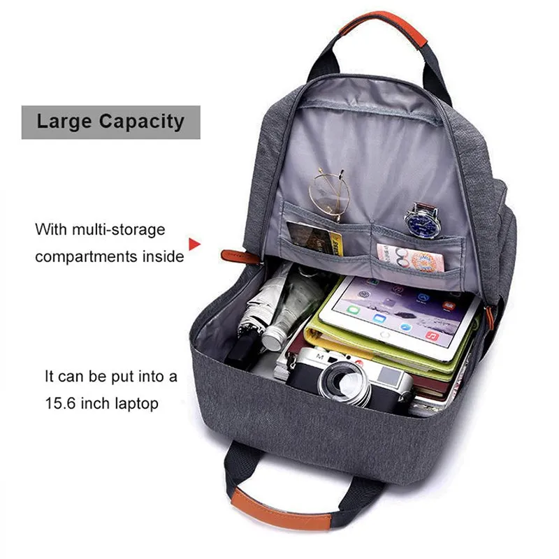 Business Casual Laptop Bag with USB Charging Port