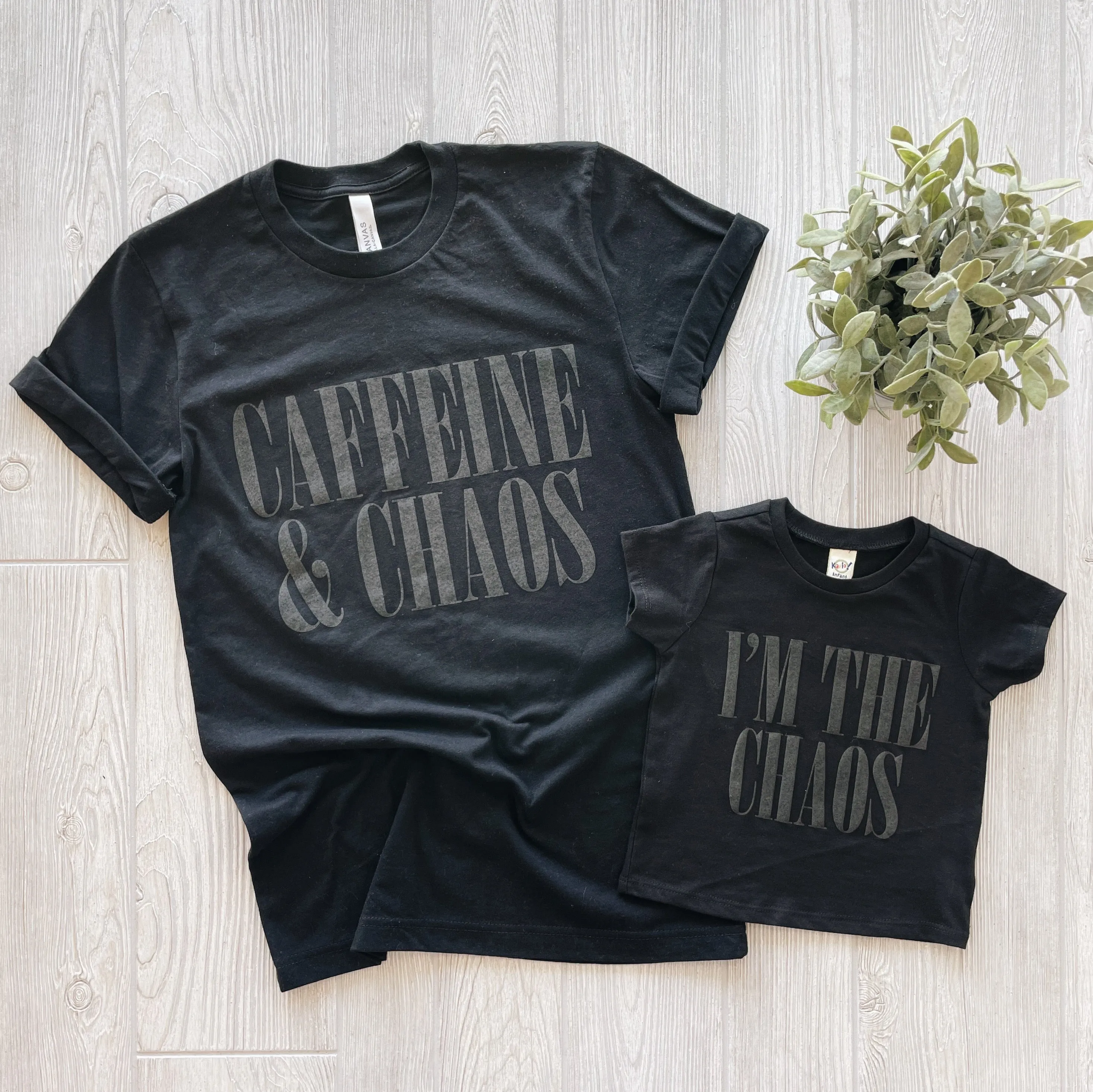 Caffeine and Chaos • Tonal Tee