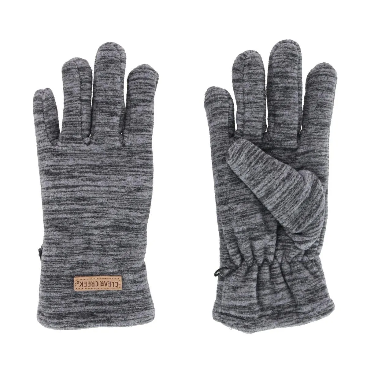 Clear Creek Women's Space Dyed Sherpa Lined Fleece Winter Glove