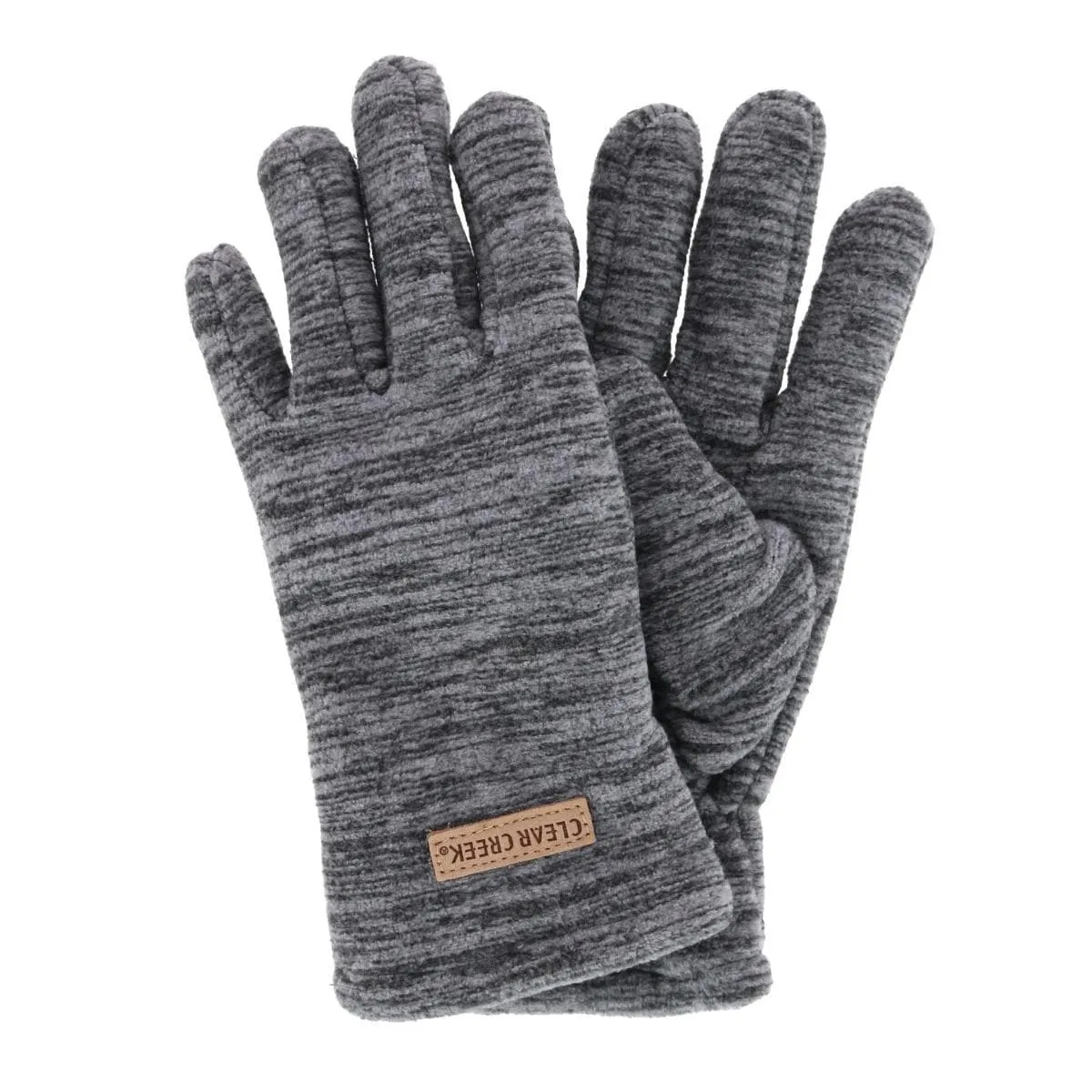 Clear Creek Women's Space Dyed Sherpa Lined Fleece Winter Glove