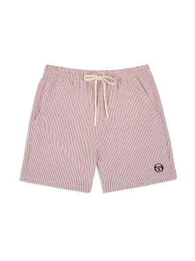 Cosimo Oxford Shorts- Wild Rose