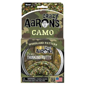 Crazy Aaron’s Camo Woodland Pattern Thinking Putty