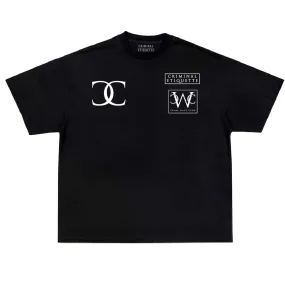 Criminal Etiquette 'CWC Logo' T-Shirt (Black)