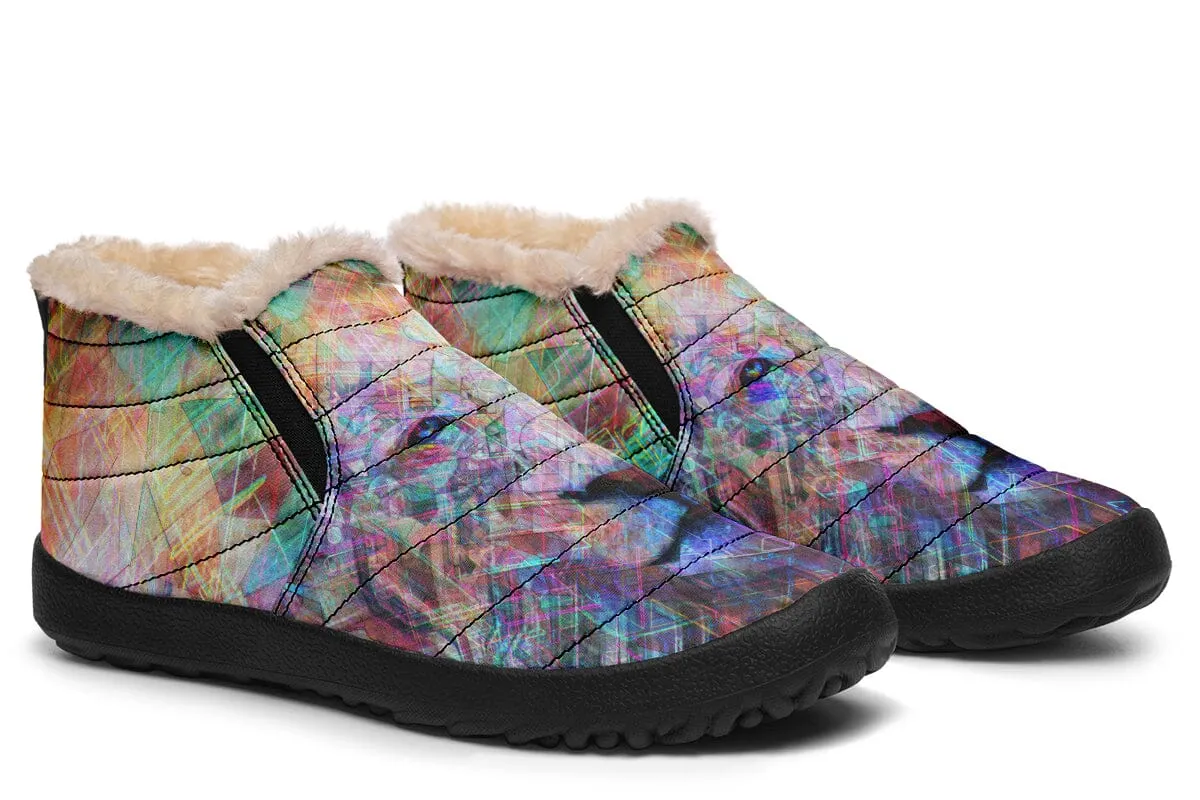 Crystal Lion Winter Slippers