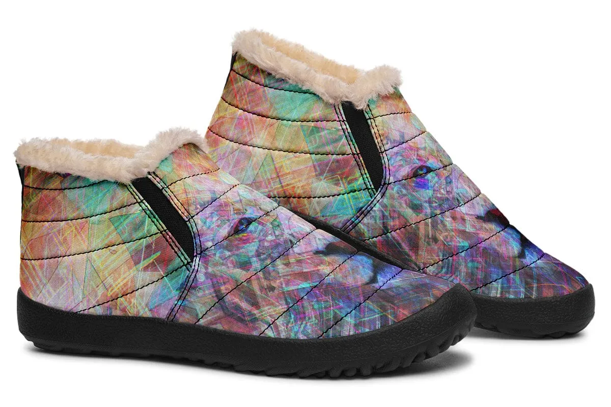 Crystal Lion Winter Slippers