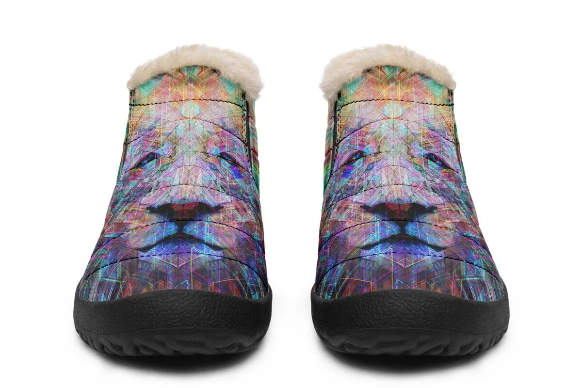 Crystal Lion Winter Slippers