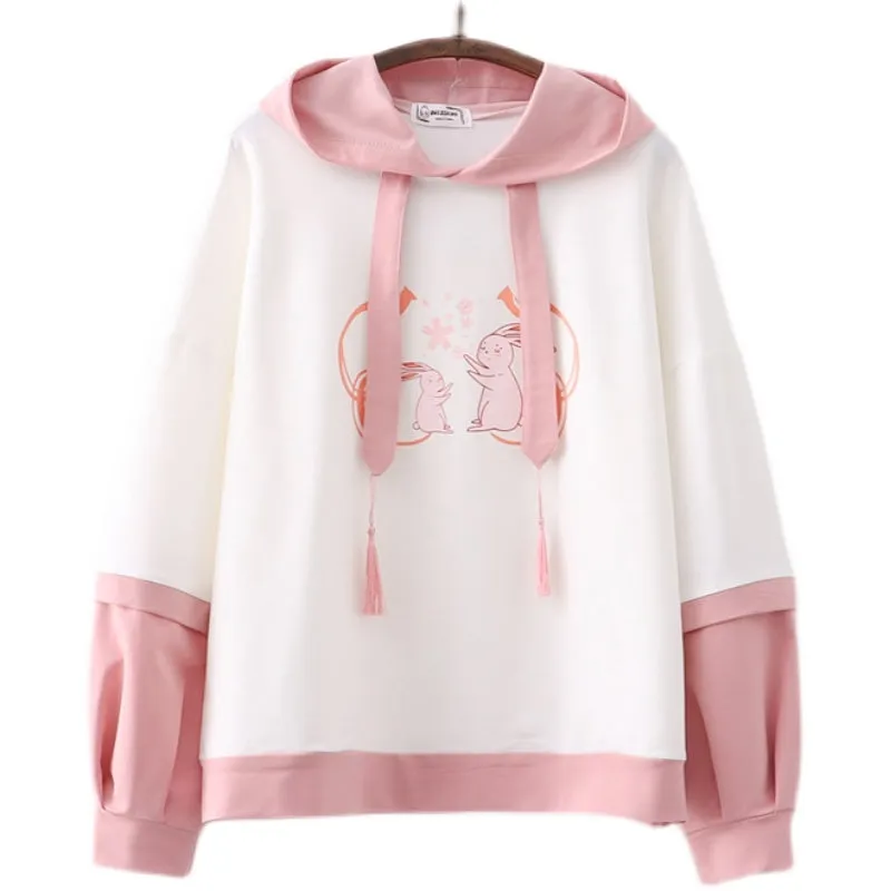 Cute cartoon print hoodie PL52663