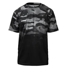 Dark Camo Short Sleeve MTB Jersey