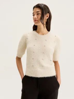 Diamonds & Pearls Knit Top