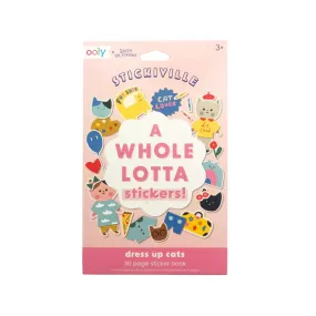 Dress Up Cats Sticker Book - Ooly