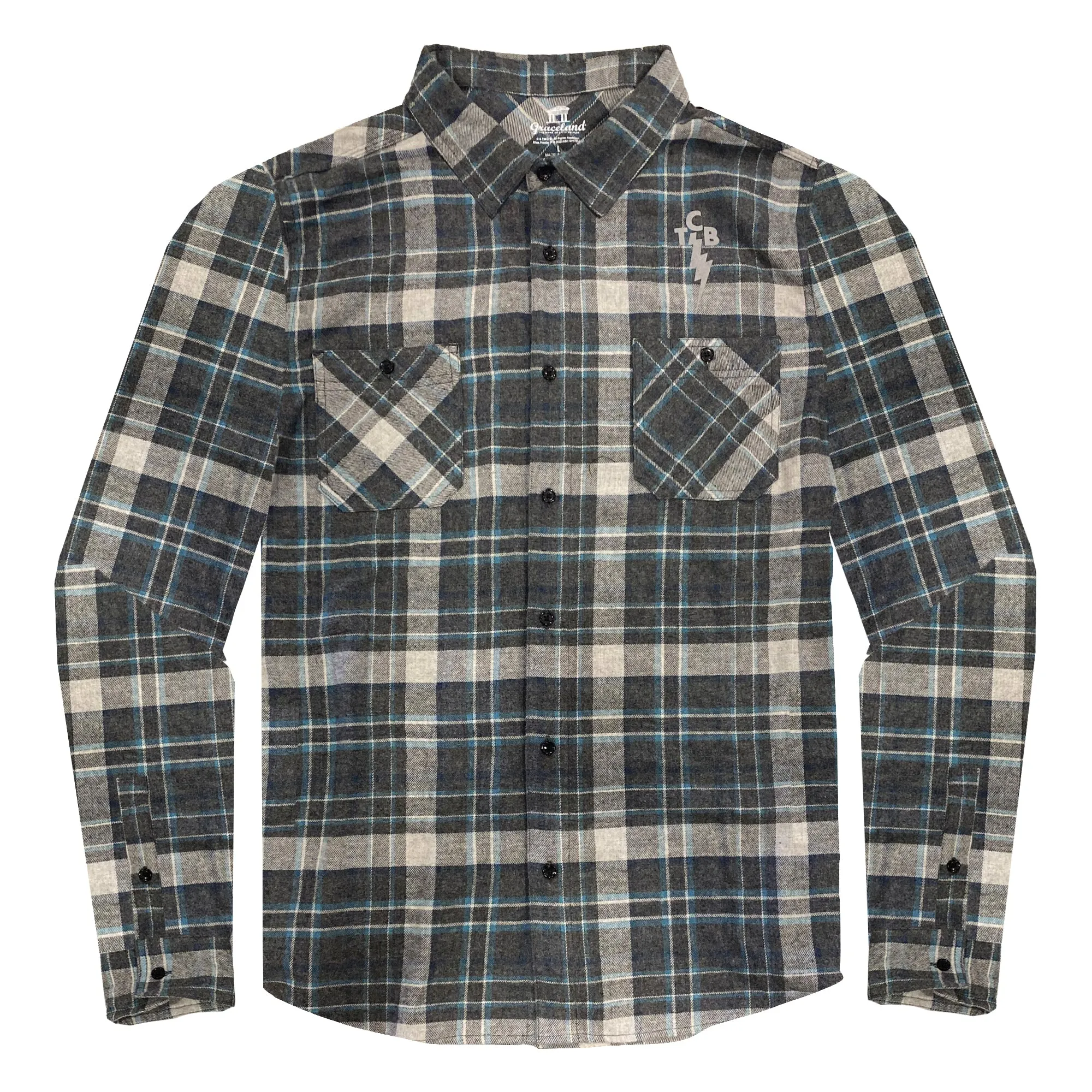 Elvis TCB Flannel Shirt