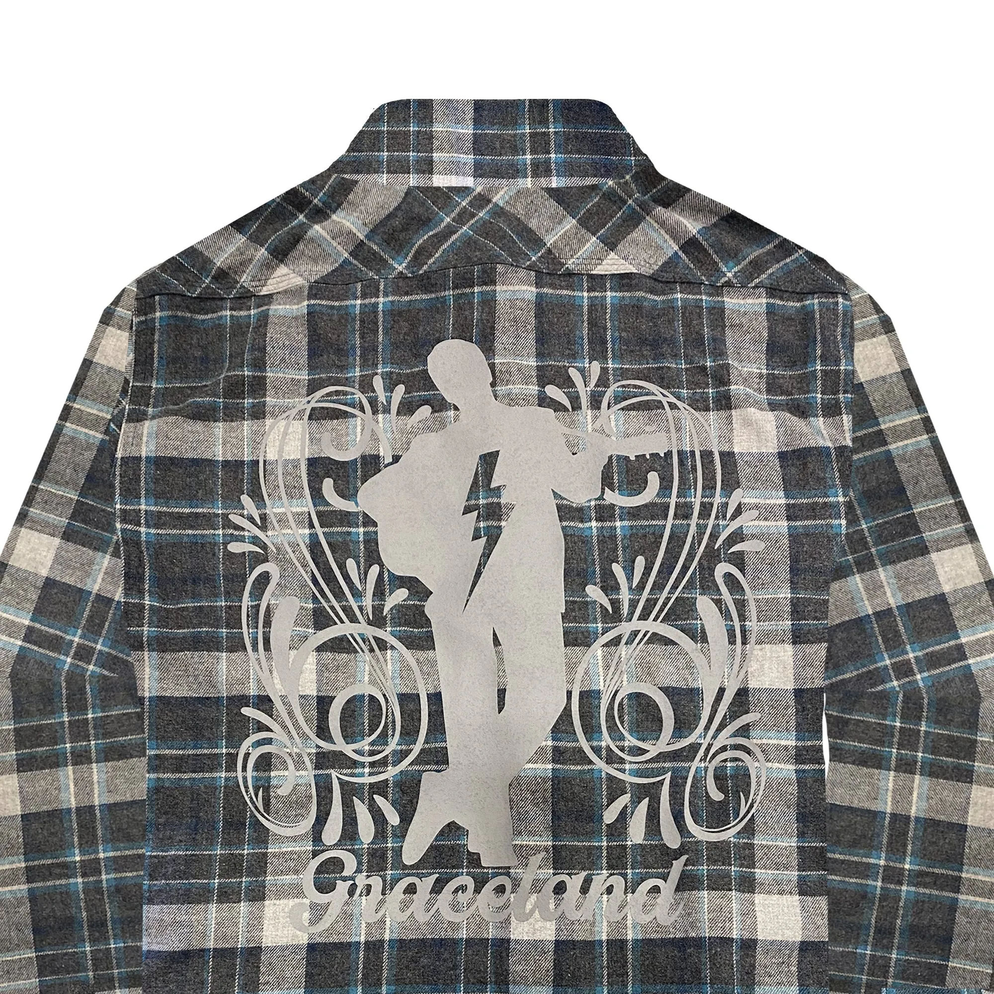 Elvis TCB Flannel Shirt