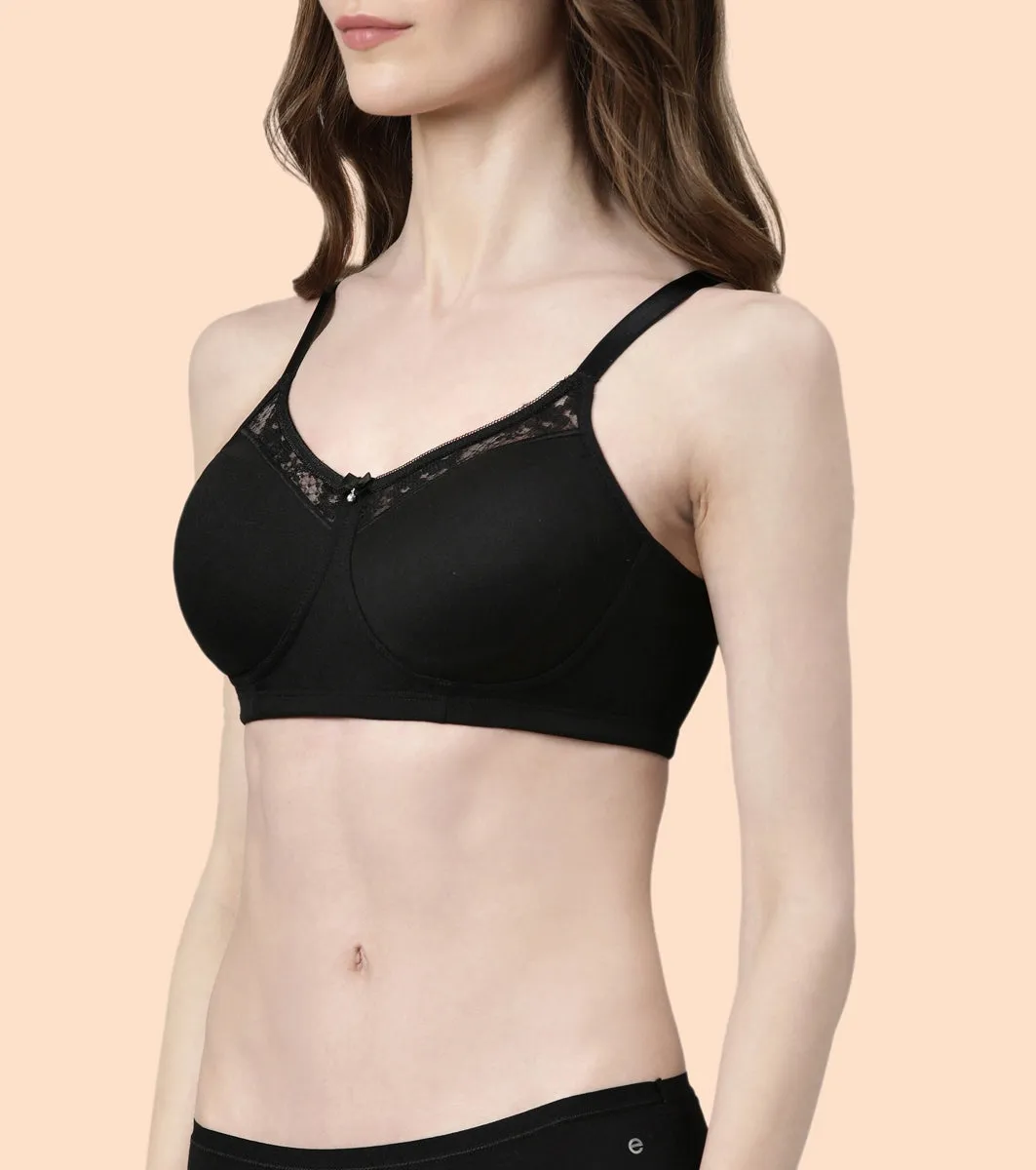 Enamor Durable Full Support Stay New Bra | A073