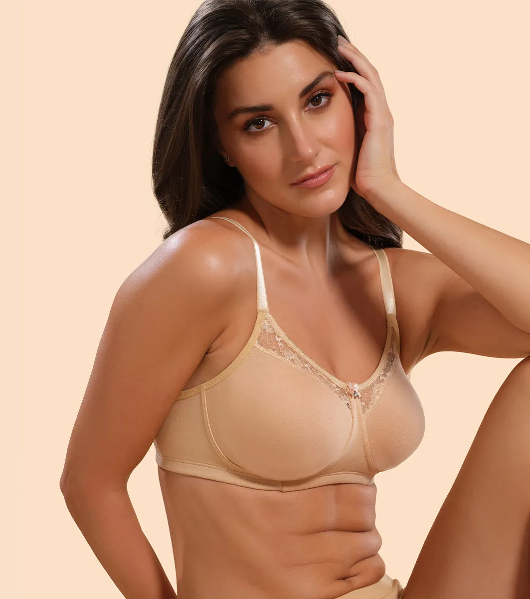 Enamor Durable Full Support Stay New Bra | A073