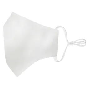 Face Mask Ivory Satin