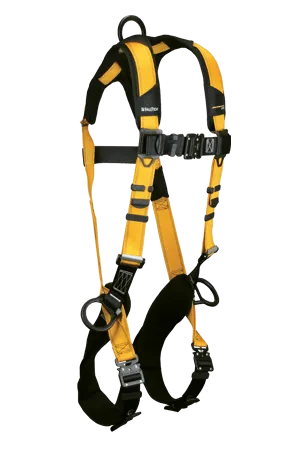 Falltech Journeyman Flex 7023BQC Aluminum Full Body Harness, 3 D-Rings