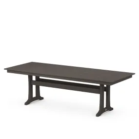 Farmhouse Trestle 38" x 96" Dining Table