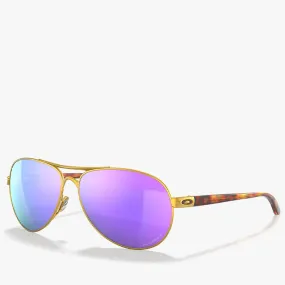 FEEDBACK SATIN GOLD W/ PRIZM VIOLET POLARIZED