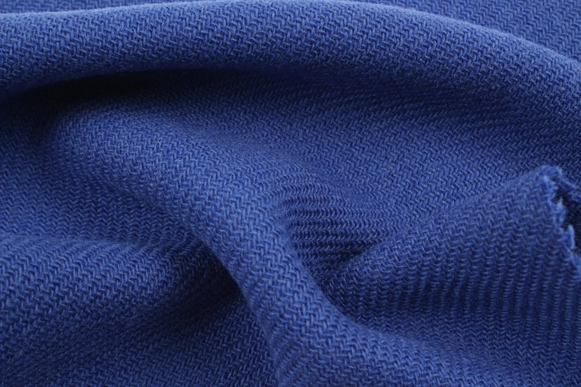 Heavy Double Face Wool for Outwear - Blue