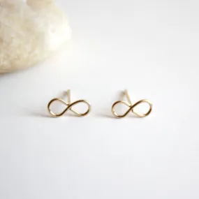 Infinity Stud Earrings