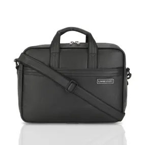 Lavie Sport 1 Compartment Director Unisex Laptop briefcase Bag Black