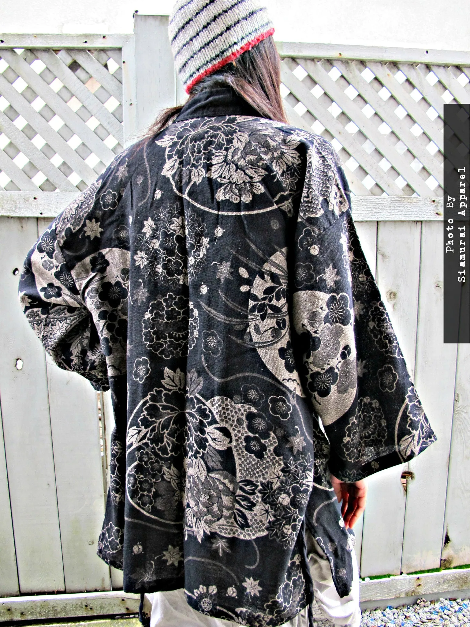 Lotus Flower Noragi Kimono Jacket