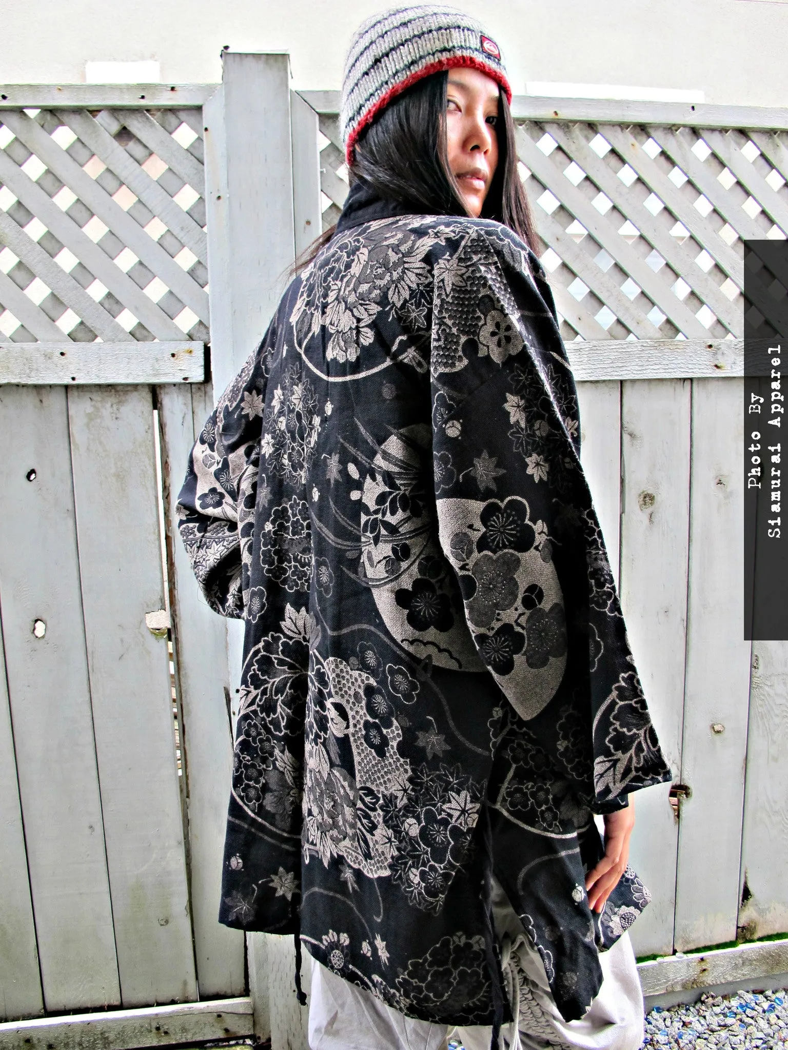 Lotus Flower Noragi Kimono Jacket