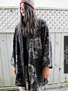 Lotus Flower Noragi Kimono Jacket