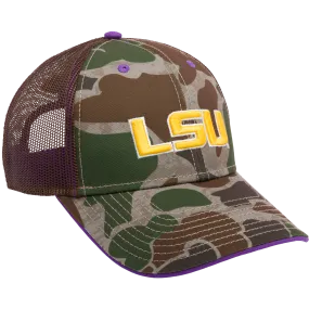 LSU Old School Green Cap