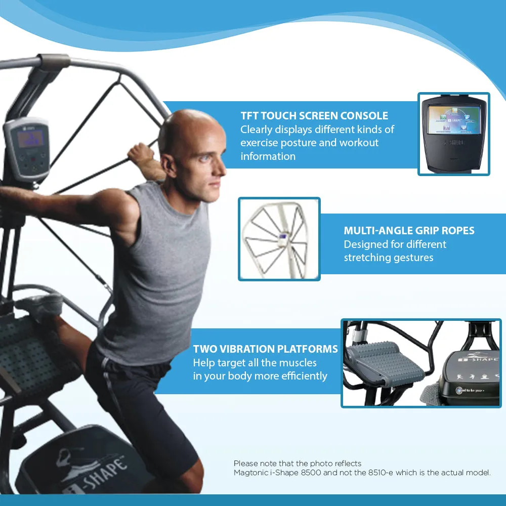 Magtonic I-Shape Vibration Exercise Machine