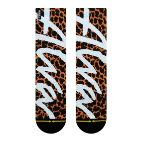 Merge4 x Tony Alva Cheetah Crew Socks