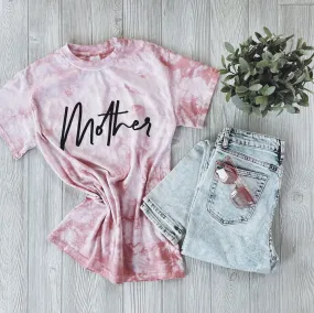 Mother Tee • Rose Gold Tie Dye