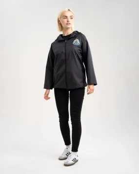 Newcastle United Women's Black Terrace Shower Jacket