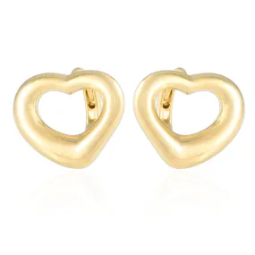 NO.02 Heart Shape Huggie Hoop Earrings