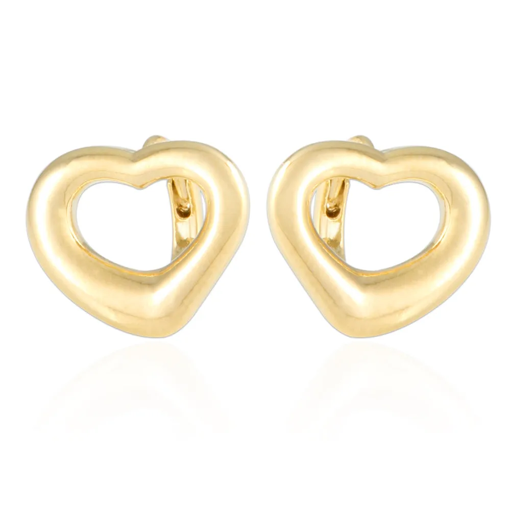 NO.02 Heart Shape Huggie Hoop Earrings