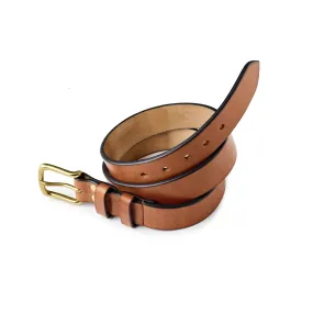 Oak Bark Tanned Leather Belt